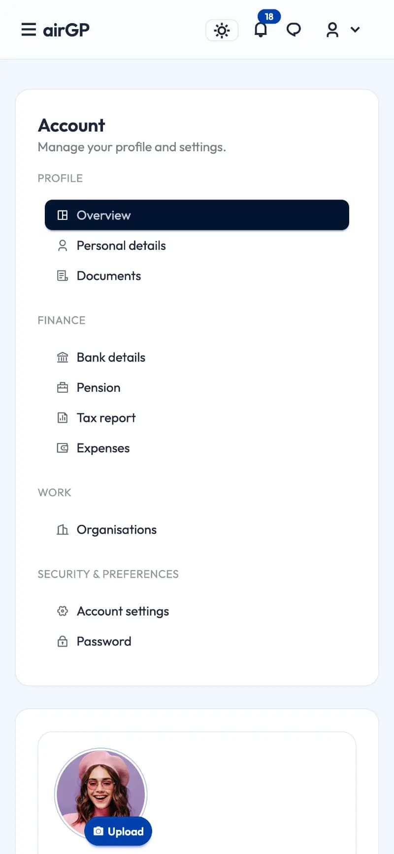airGP platform screenshot 3